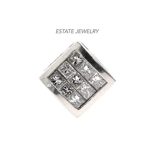 Estate Platinum 0.50ctw Diamond Slide Raleigh Diamond Fine Jewelry Raleigh, NC