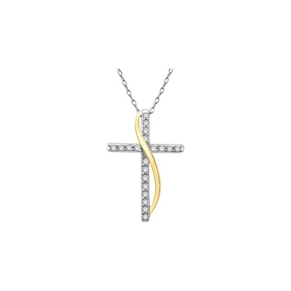 14K Yellow Gold 0.10ctw Diamond 18