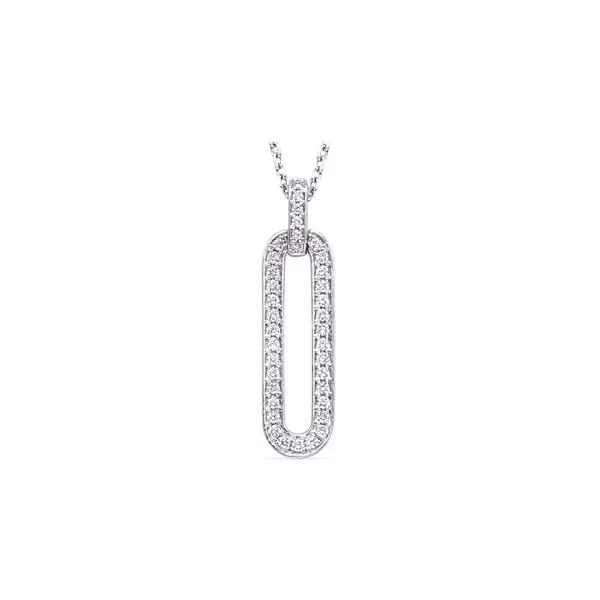 14K White Gold 0.24ctw G/SI1 Diamond 18