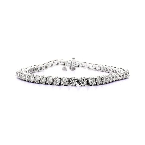 14K White Gold 7.00ctw G-H/VS+ 7
