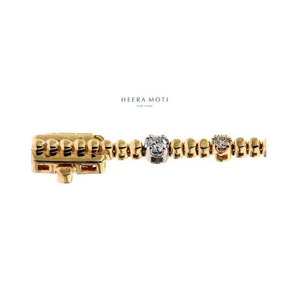 Heera Moti 14K White & Yellow Gold 0.61ctw 7
