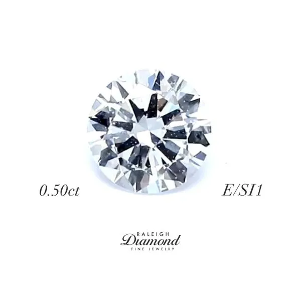 0.50ct RBC Natural Diamond E/SI1 GIA Certified Raleigh Diamond Fine Jewelry Raleigh, NC