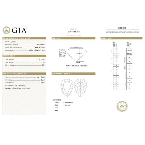 Gia jewelry certification on sale