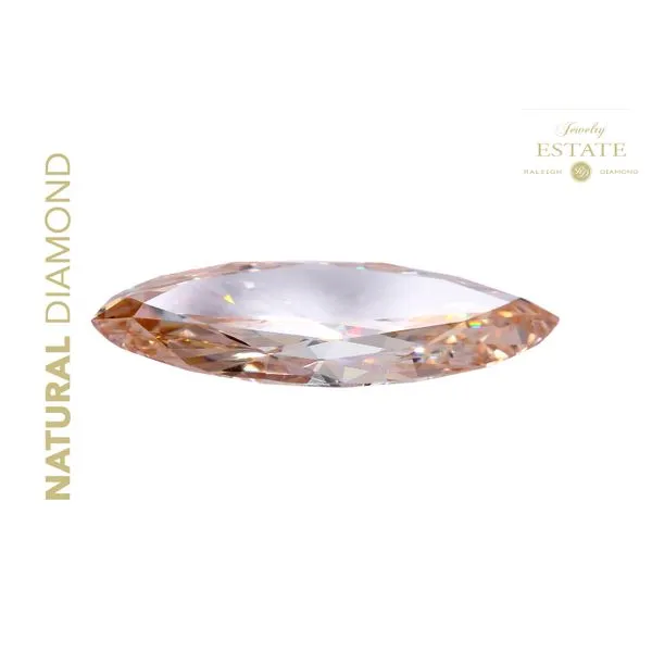 Estate 5.60ctw Fancy Champagne/VS1 Marquise Natural Diamond (Optional Setting Available) Raleigh Diamond Fine Jewelry Raleigh, NC