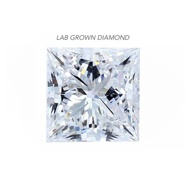 Lab Grown Diamond 2.07ct Princess D/VS1 Raleigh Diamond Fine Jewelry Raleigh, NC