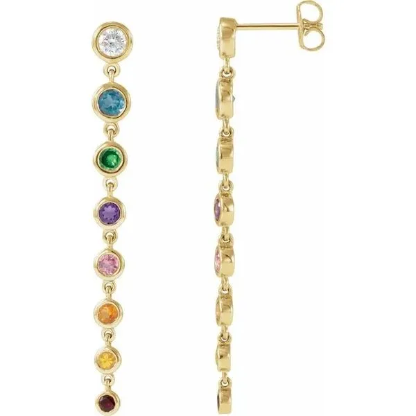 Colored Stone Earring Raleigh Diamond Fine Jewelry Raleigh, NC