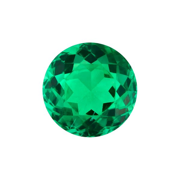 14K Yellow Gold Large Emerald 5mm Charm Pendant Raleigh Diamond Fine Jewelry Raleigh, NC