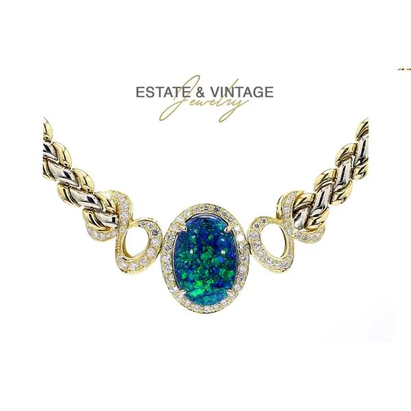 Estate 18K Yellow Gold 18