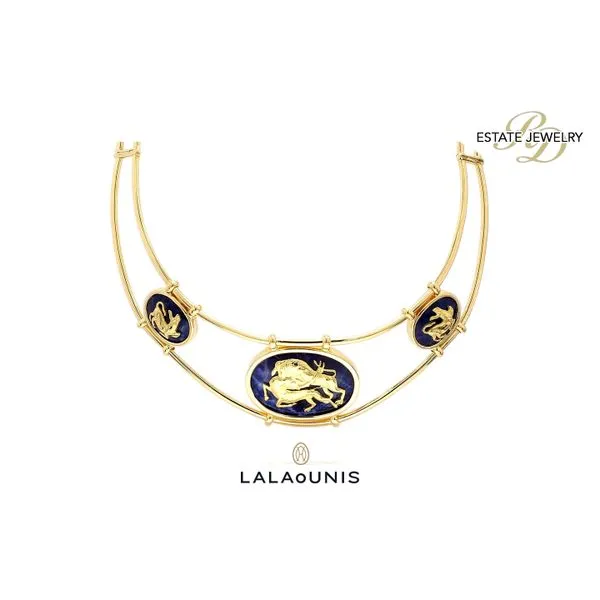 Estate 18K Yellow Gold 