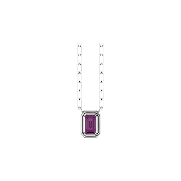 14K White Gold Lab Grown Alexandrite 18