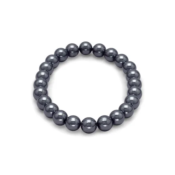 Hematite Bead Stretch Bracelet Raleigh Diamond Fine Jewelry Raleigh, NC