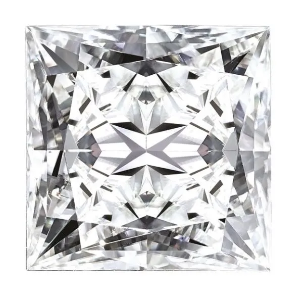 5mm Square Colorless Moissanite Raleigh Diamond Fine Jewelry Raleigh, NC