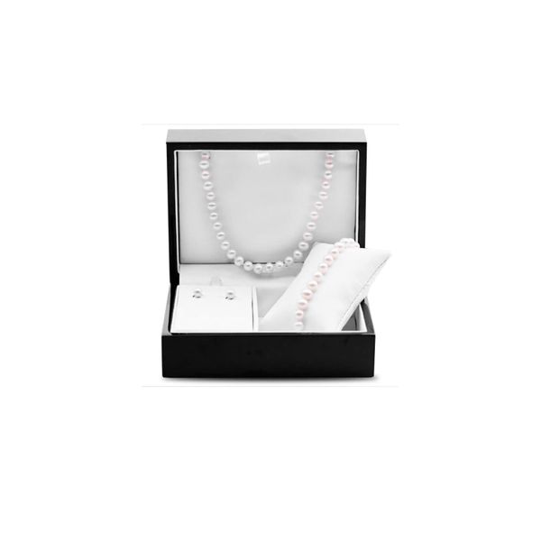 Imperial Sterling Silver Freshwater Cultured Pearls 3-Piece Set Raleigh Diamond Fine Jewelry Raleigh, NC