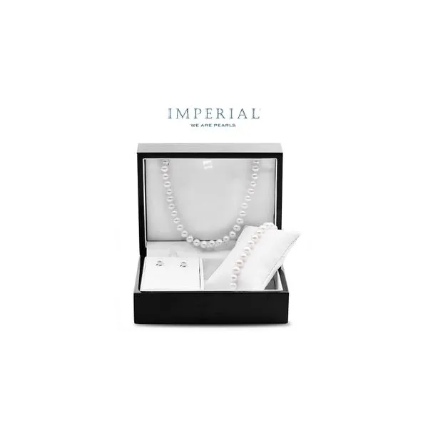 14K 3 Piece Set Freshwater Cultured Pearls Assorted Necklace Bracelet and Earrings Raleigh Diamond Fine Jewelry Raleigh, NC