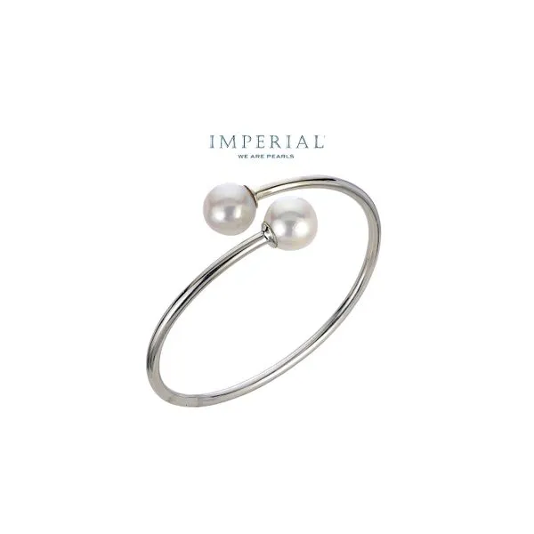 Sterling Silver 11-12mm Nucleated Freshwater By-Pass 7.5\...