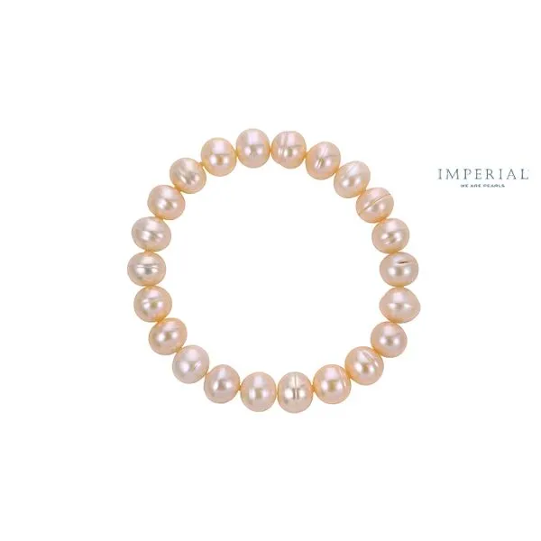 FreshWater Cultured Pearl 9-10mm Ringed 7.5