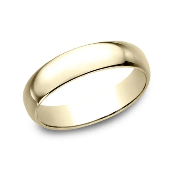 14K Yellow Gold SuperLight ComfortFit Wedding Band Image 2 Raleigh Diamond Fine Jewelry Raleigh, NC