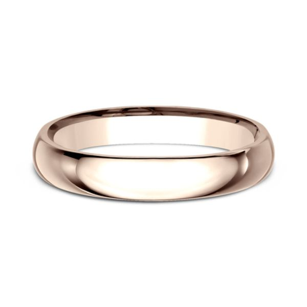 14K Rose Gold Light Comfort Fit 3.0mm Wedding Band Raleigh Diamond Fine Jewelry Raleigh, NC