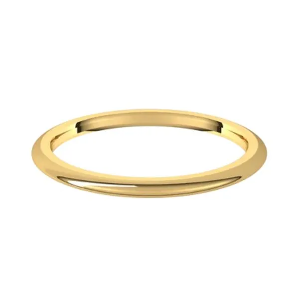 RD365 Signature 14K Yellow Gold 1.5mm Polished Matching Wedding Band Size 6 Raleigh Diamond Fine Jewelry Raleigh, NC