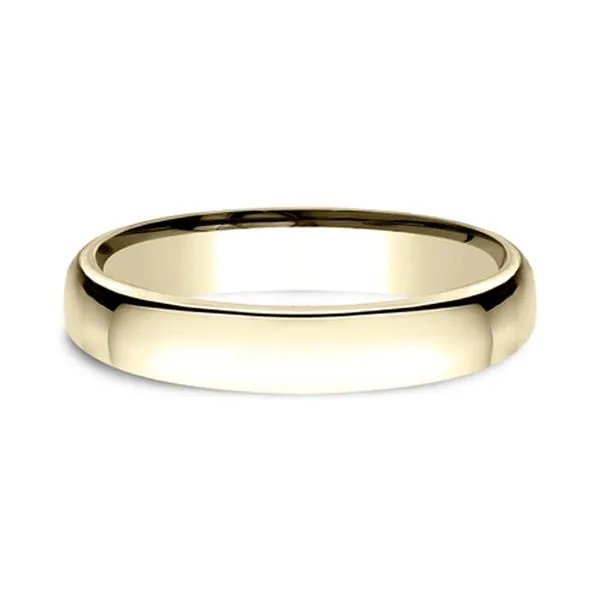 14K Yellow Gold EuroComfort Fit 3.5mm Band Size 4 Raleigh Diamond Fine Jewelry Raleigh, NC