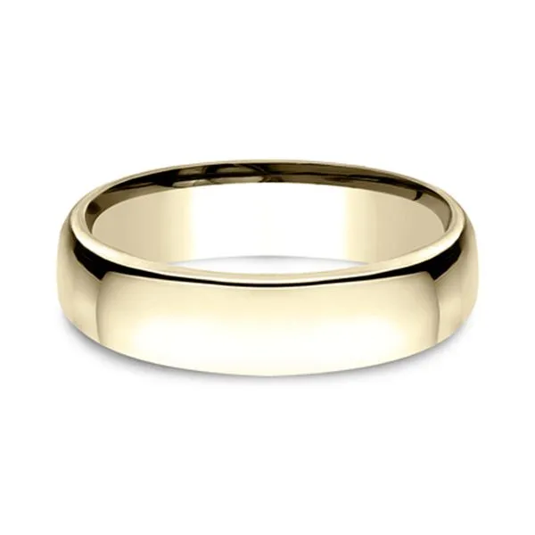 14K Yellow Gold EuroComfortFit 5.5mm Band Size10.5 Raleigh Diamond Fine Jewelry Raleigh, NC