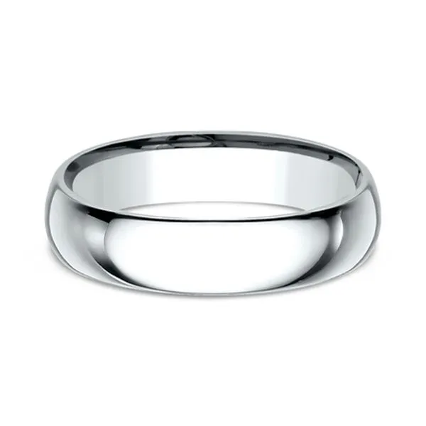 14K White Gold Light Comfort Fit 5mm Band Size 9 Raleigh Diamond Fine Jewelry Raleigh, NC