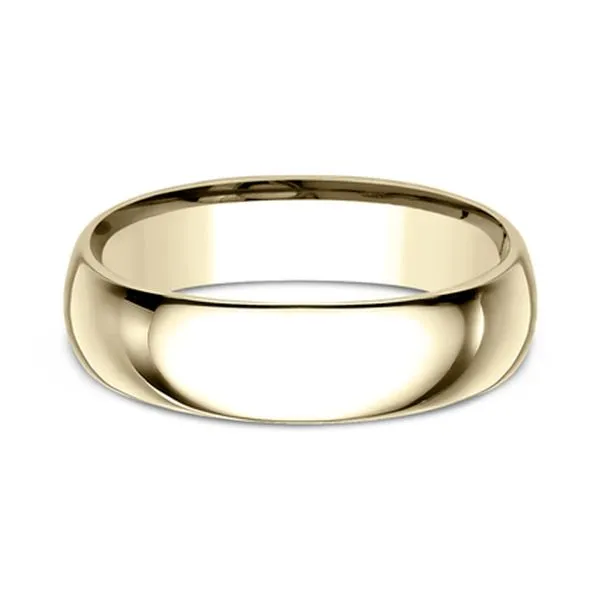18K Yellow Gold LightComfortFit 6mm Band Size 10 Raleigh Diamond Fine Jewelry Raleigh, NC