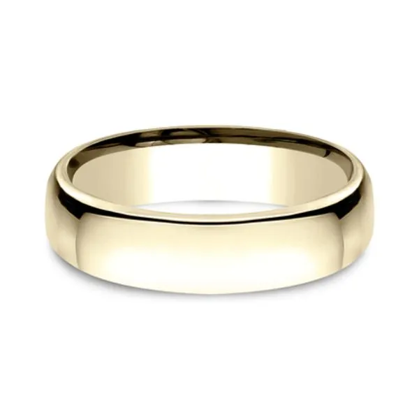 14K Yellow Gold 6.0mm Comfort Fit Men's Band Size 11 Raleigh Diamond Fine Jewelry Raleigh, NC