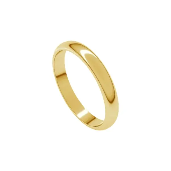 14K Yellow Gold 3.0mm Wedding Band Size 9 Raleigh Diamond Fine Jewelry Raleigh, NC