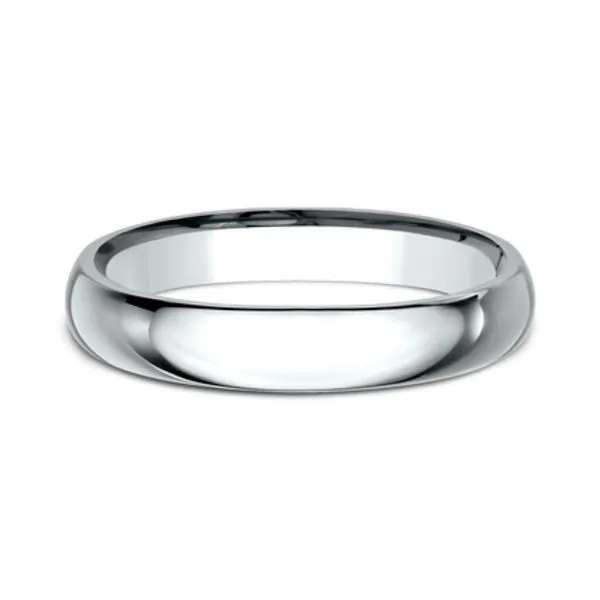 14K White Gold Light Comfort Fit 3.0mm Plain Wedding Band Size 7 Image 2 Raleigh Diamond Fine Jewelry Raleigh, NC