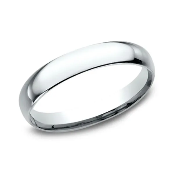 14K White Gold Light Comfort Fit 3.0mm Plain Wedding Band Size 7 Raleigh Diamond Fine Jewelry Raleigh, NC