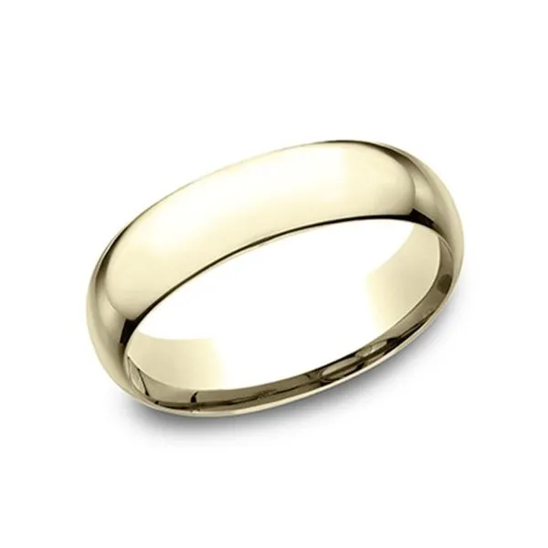 14K Yellow Gold 6.0mm Comfort Fit Men's Band Size 10 Raleigh Diamond Fine Jewelry Raleigh, NC