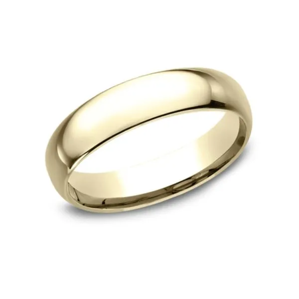 14K Yellow Gold 5.0 mm Regular Dome Comfort Fit Size 10 Raleigh Diamond Fine Jewelry Raleigh, NC