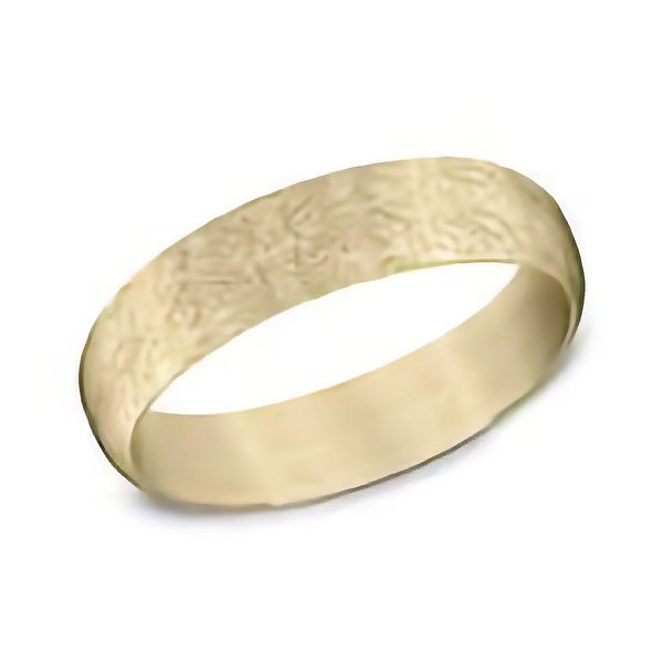 14K Yellow Gold Dome Swirl Comfort Fit 5mm Band Sz 10.5 Raleigh Diamond Fine Jewelry Raleigh, NC