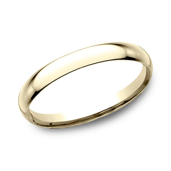 14K Yellow Gold Light Comfort-Fit 2 mm Polished Ladies Wedding Band Sz 6.5 Raleigh Diamond Fine Jewelry Raleigh, NC