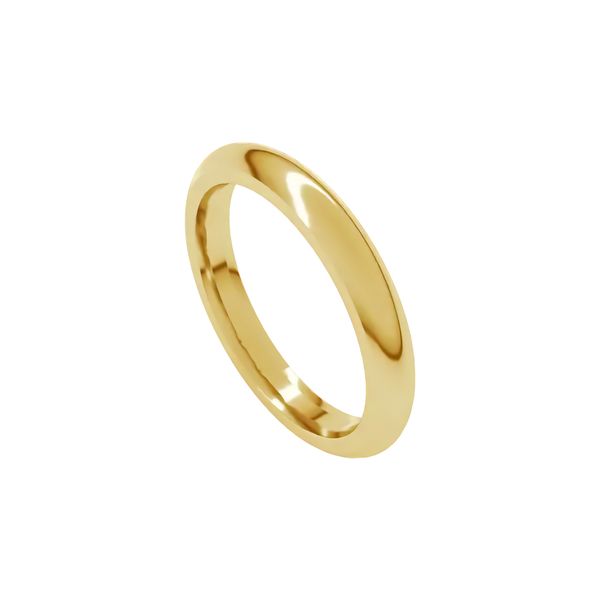 14K Yellow Gold 3 mm Comfort Fit Standard Polished Band Sz 8.5 Raleigh Diamond Fine Jewelry Raleigh, NC