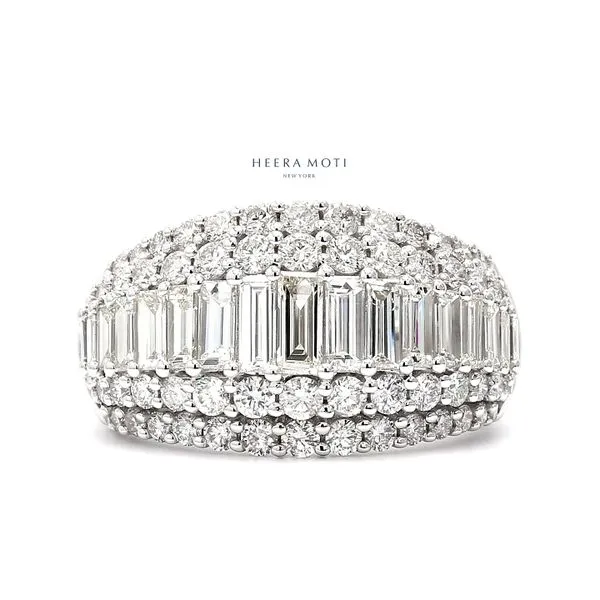 Heera Moti 14K White Gold 1.59ctw H-I-J/SI Diamond Fashion Ring similar item image