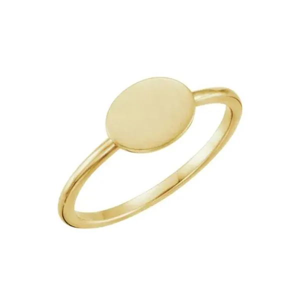 14K Yellow Gold 