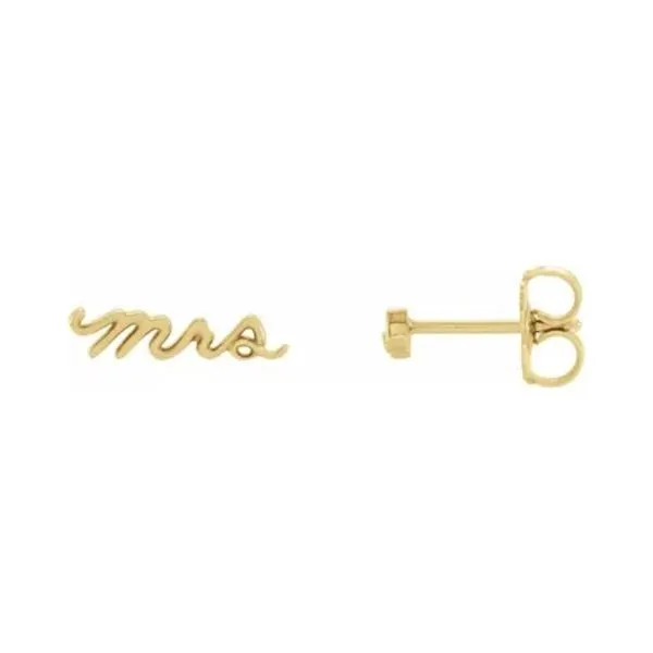 14K Yellow Gold 