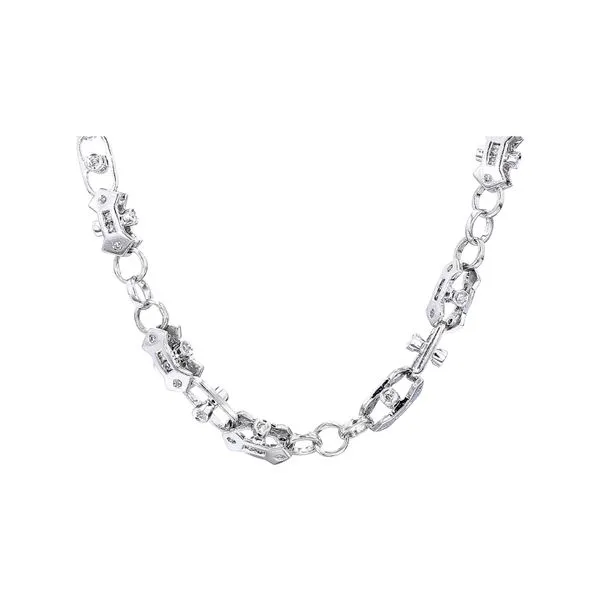 14K White Gold 4.60ctw Diamonds 6.9 mm 24