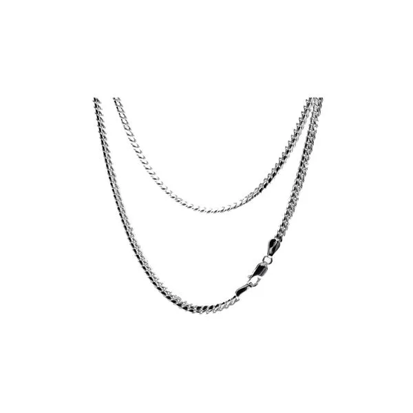 18K White Gold 4mm 24