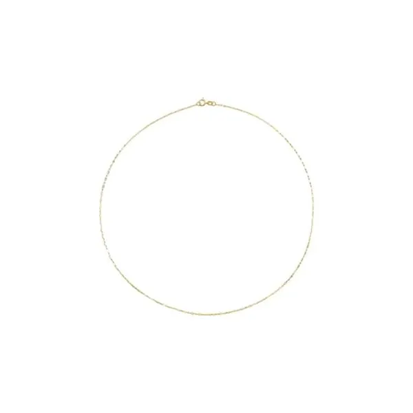 14K Yellow Gold Figaro 1.55mm Permanent Bracelet 16