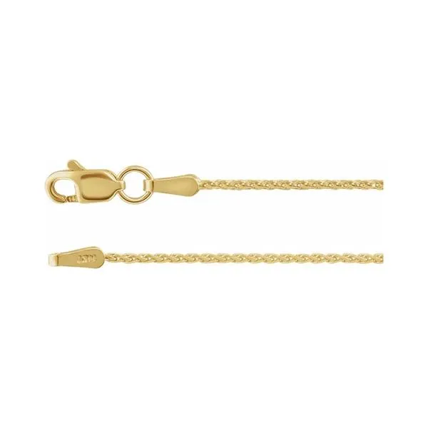 14K Yellow Gold 1.05mm 18