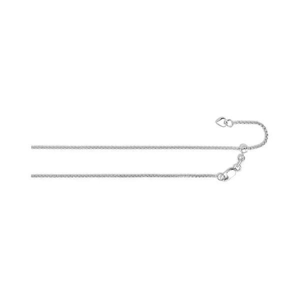 14K White Gold 1.35mm 22