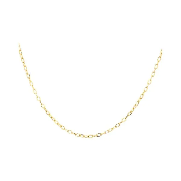 14K Yellow Gold 0.80mm 18