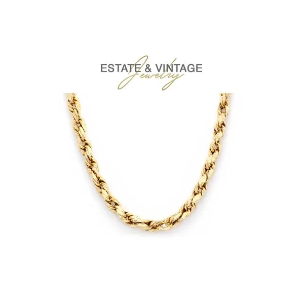 Estate 10K Yellow Gold 4.5mm 19.5