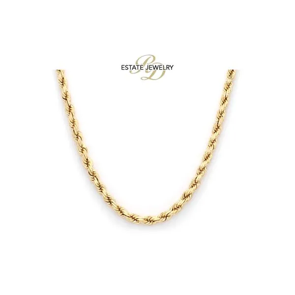 Estate 14K Yellow Gold 2.7mm 18