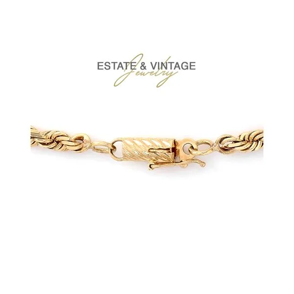 Estate 14K Yellow Gold 2.7mm 18