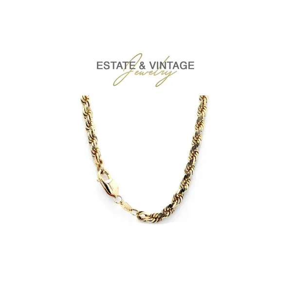 Estate 14K Yellow Gold 3.80mm 20