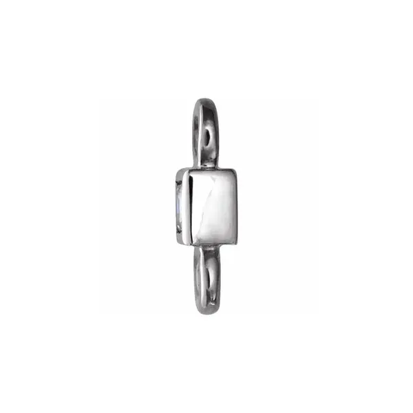 14K White Gold 0.03ctw Natural Diamond Link Image 2 Raleigh Diamond Fine Jewelry Raleigh, NC